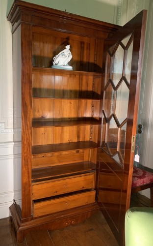 Furniture  - Bookcase in Light mahogany, Sweden, circa 1840