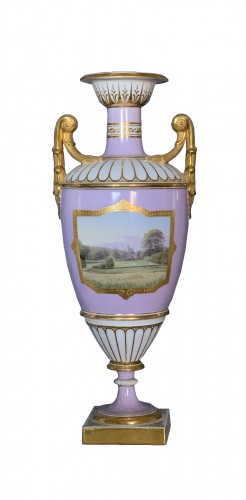 Vase en porcelaine Royal Copenhague, modèle de Hetsch 1870
