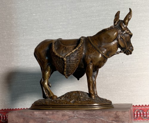 « African Donkey », - Auguste-Nicolas Cain,  Susse Foundry  - Sculpture Style Napoléon III
