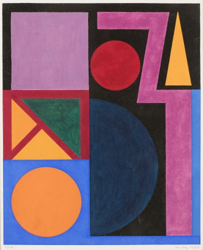 Auguste Herbin (1882-1960) - &quot;SICE&quot; 1950