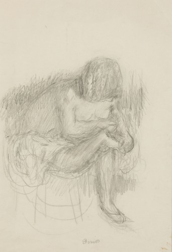Pierre Bonnard (1867-1947) - Nu à la toilette (Marthe)
