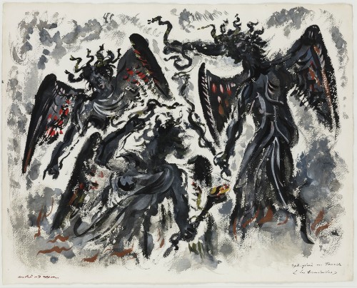 André Masson (1896-1987) - Iphigenia in Tauris (The Eumenides)