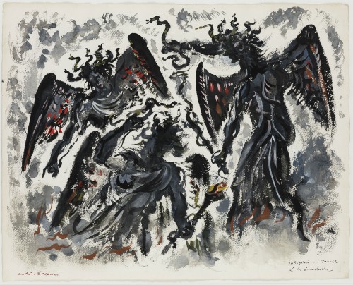 André Masson (1896-1987) - Iphigénie en Tauride (les Euménides)