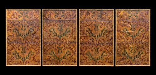 Decorative Objects  -  Cordoba leather panels, 18th century 