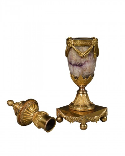 Ormolu and fluorspar cassolette - Matthew Boulton (1728-1809)