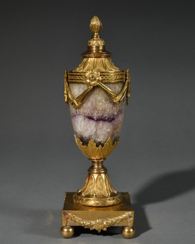 Ormolu and fluorspar cassolette - Matthew Boulton (1728-1809) - Decorative Objects Style Louis XVI