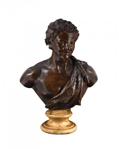 Sabatino de Angelis - Faun bust after the antique