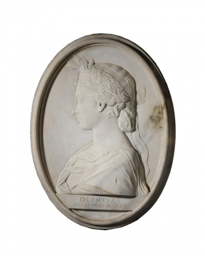Bas-relief representing Olympias 