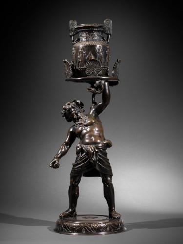 Bronze Silenus - Sculpture Style 