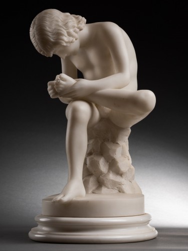 Boy with thorn - 19th century - Sculpture Style 
