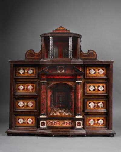 17th century - 17th century Antwerp cabinet 