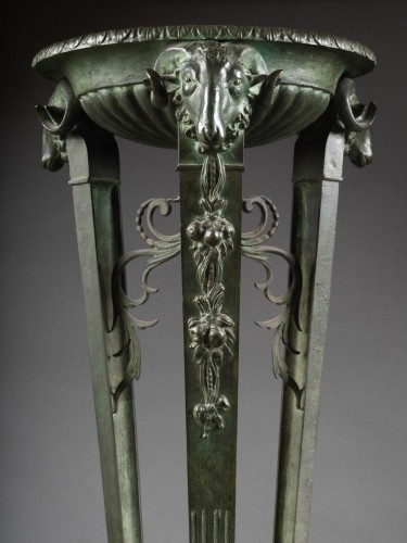 Athénienne en bronze, Italie XIXe siècle - Galerie Lamy Chabolle