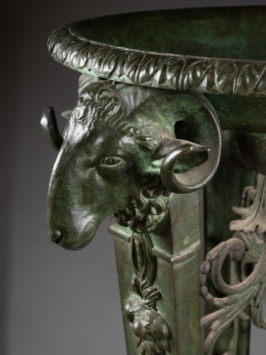  - Athénienne en bronze, Italie XIXe siècle
