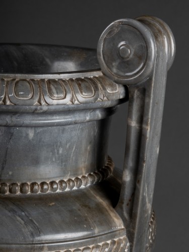 Objet de décoration Cassolettes, coupe et vase - Vase en bardiglio reale – Époque néoclassique