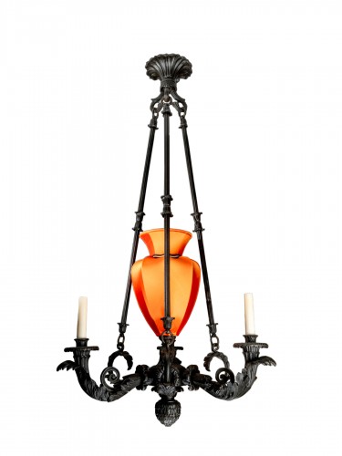 bronze chandelier circa 1830