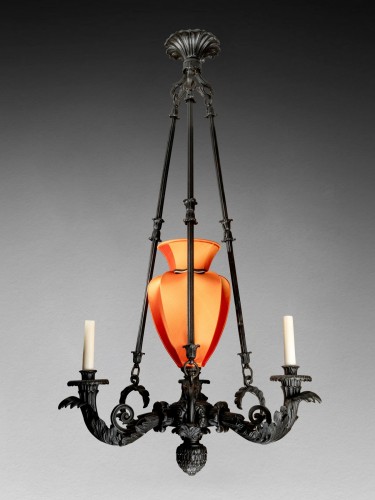 19th century - bronze chandelier circa 1830