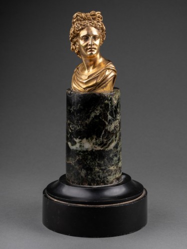 Buste de l'Apollon du Belvédère - Sculpture Style Louis XVI