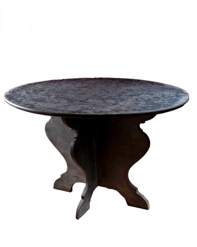 Trélazé – Large Slate Table, 19th Century