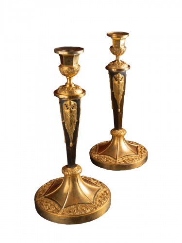 &quot;Spirits&quot; Candlesticks By Claude Galle