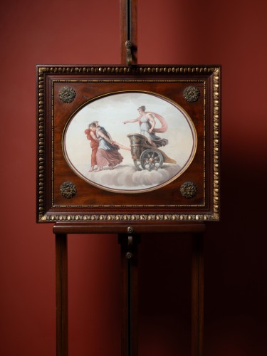 Allégories de la Lune et de Mars, par Michelangelo Maestri d'après Udine et del Vaga - Tableaux et dessins Style Empire