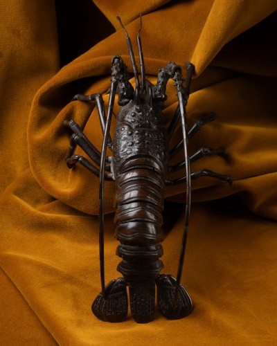 Asian Works of Art  - Meiji Jizai Lobster