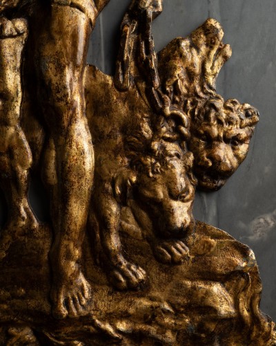 Sculpture  - Hercules Chaining Cerberus, after Augustin Pajou