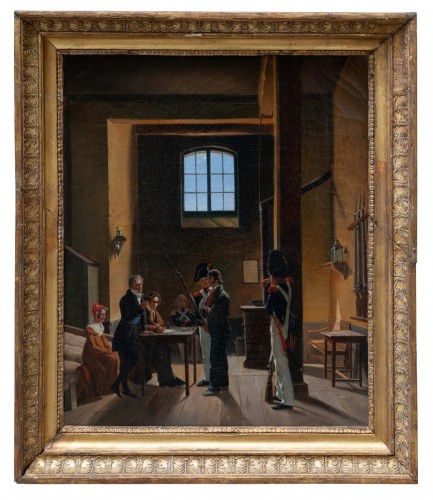 Paintings & Drawings  - The Brandy Merchentess and Interrogation at the Guardhouse by Le Camus