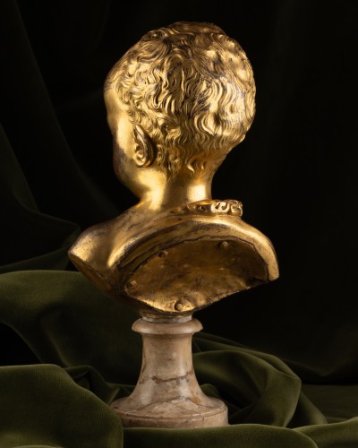 Sculpture  - Gilt bronze Bust of a Child Price after Germain Pilon