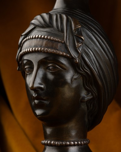 19th century - Vase in the Form of a Female Head