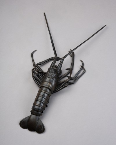 Asian Works of Art  - Meiji-era Jizai Spiny Lobster