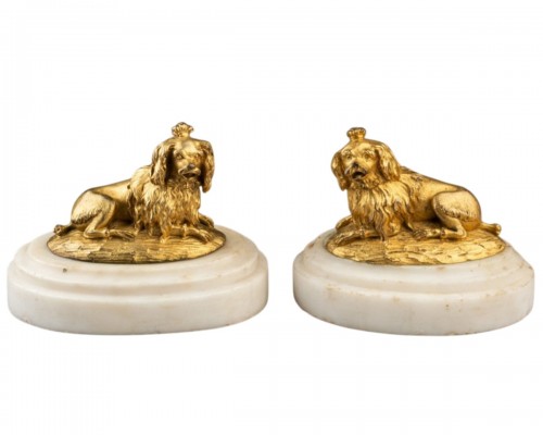 Deux chiens dits de la Marquise de Pompadour