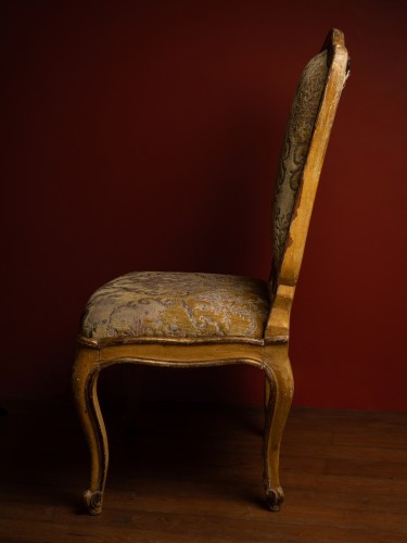 Seating  - Set of six North-Italian chairs