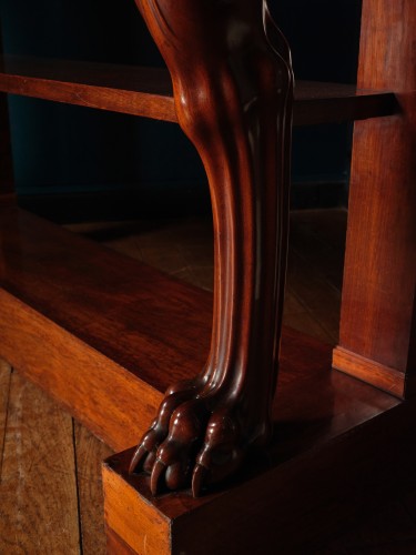 A Pair of Mahogany Console Tables, by Jacob-Desmalter - Furniture Style Louis-Philippe