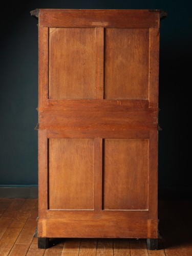 Cabinet à décor de marqueterie par Charles Hunsinger - Napoléon III