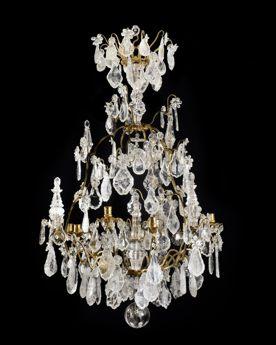 Rock Crystal Chandelier Ref 66657 Rock Crystal Chandelier Lighting Style