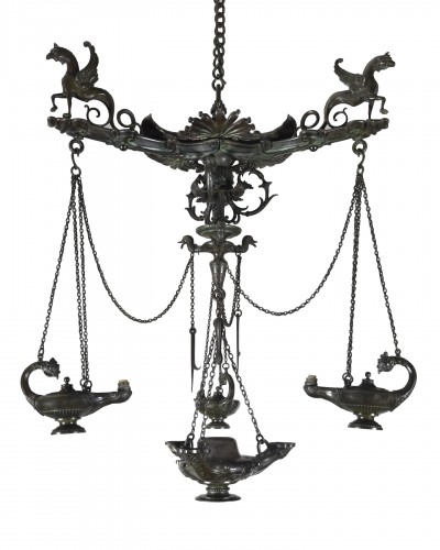 Pompeian chandelier, Chiurazzi foundry