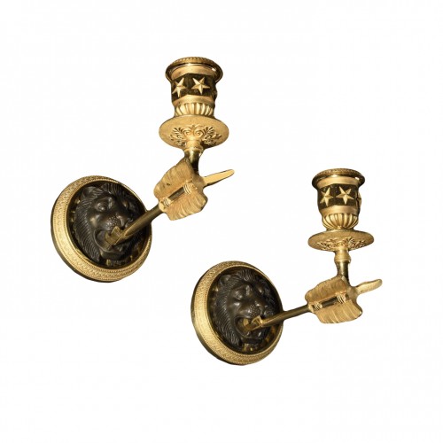 Pair of sconces - Attributed to André-Antoine Ravrio (1759-1817).