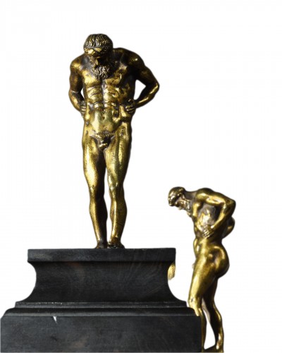 Paire de statuettes figurant deux Atlas - XVIe, XVIIe siècle