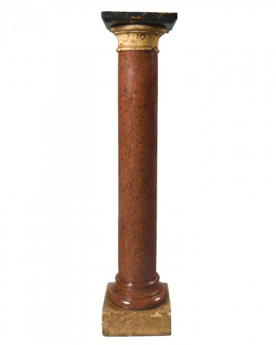 Colonne en scagliole - XIXe siècle