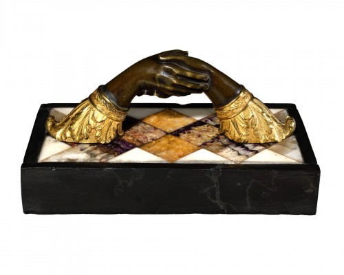 Plaque à papier d’époque Charles X