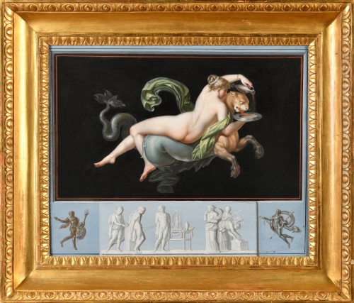 Michelangelo Maestri (1741-1812) - Nereide and sea panther 