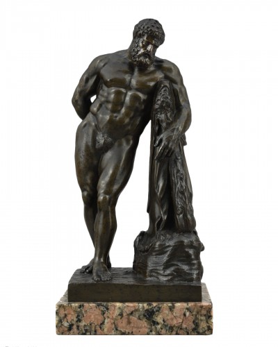 Hercule Farnèse en bronze - XIXe siècle