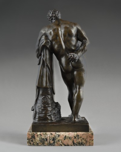 Hercule Farnèse en bronze - XIXe siècle - Sculpture Style 