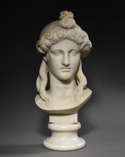 Buste d’Isis - Attribué à Joseph Gott (1786 - 1860) - Sculpture Style 