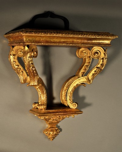 Furniture  -  Louis XIV period wall console