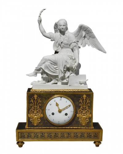 Dihl et Guérhard - Clock representing the allegory of the Vigilance
