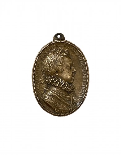 Guillaume Dupré (1576-1643) - Medal of child Louis XIII 