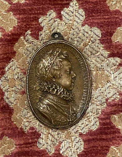 Collectibles  - Guillaume Dupré (1576-1643) - Medal of child Louis XIII 