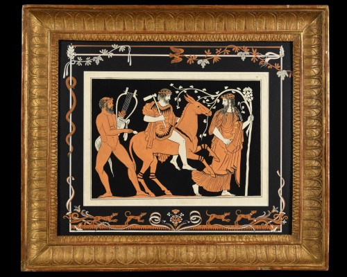 Pierre-françois Hugues d&#039;Hancarville (1719-1805) – Hephaestus And Dionysus - Engravings & Prints Style 