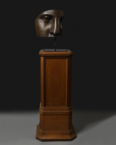 Masque en bronze d’après l’antique - Objet de décoration Style 